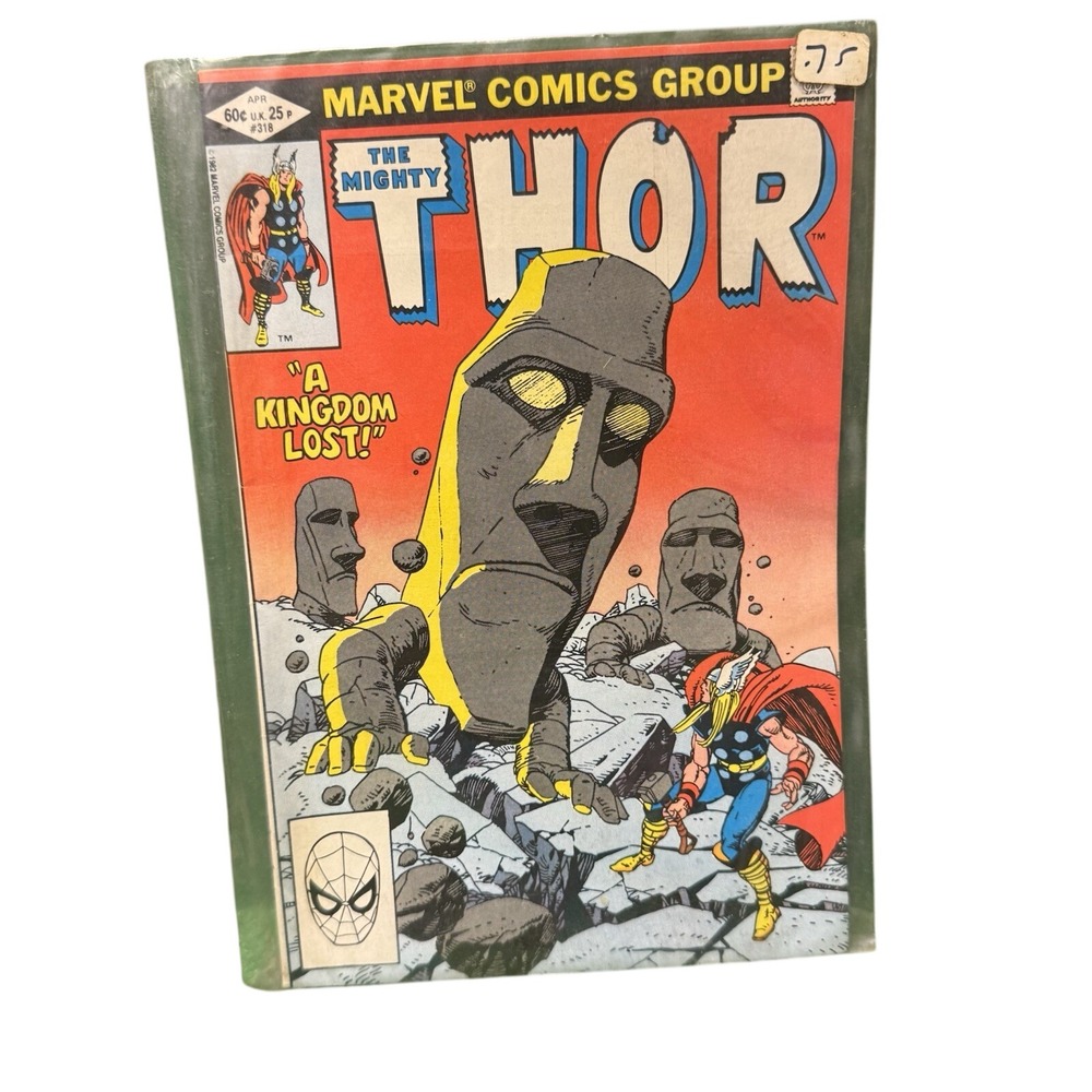 Marvel Comics The Mighty Thor 318 April 1982 A Kingdom Lost Bronze Age Thor
